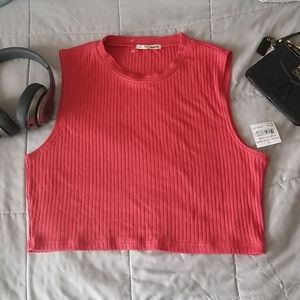 Reformation Red Crop Top NWT